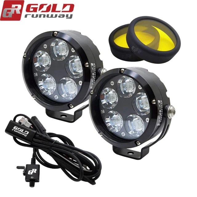 Gold Runway GR-50X Combo 50W 6000K 6000LM Motosiklet Işıkları